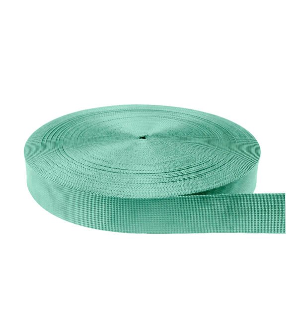 Cinta Nylon Tejida Normal Aguamarina Claro 3.8