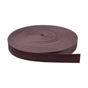 Cinta Nylon Brillosa Normal Malva Oscuro 2.5
