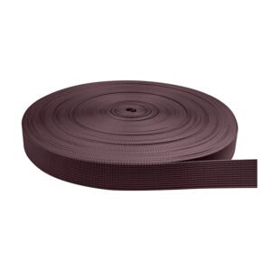 Cinta Nylon Tejida Normal Malva Oscuro 2.5