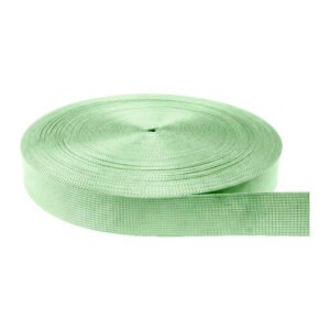 Cinta Nylon Tejida Normal Verde Pistacho Bebe 3.8