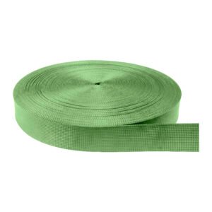 Cinta Nylon Tejida Normal Verde Pistacho 3.8