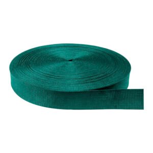 Cinta Nylon Tejida Normal Verde Esmeralda 3.8