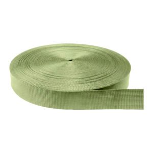Cinta Nylon Tejida Normal Verde Cemento Viejo 3.8