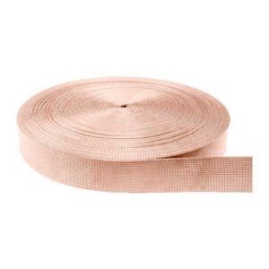 Cinta Nylon Tejida Normal Salmon Palido 3.8