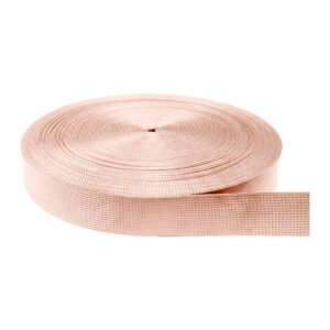 Cinta Nylon Tejida Normal Rosado Bebe 3.8