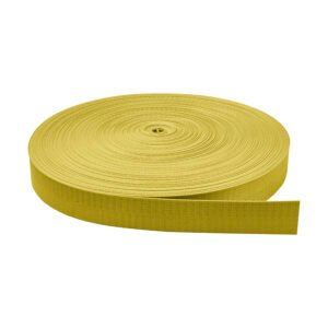 Cinta Nylon Brillosa Normal Amarillo Paja Oscuro 2.5