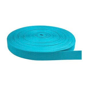 Cinta Nylon Tejida Normal Azul Italiano Claro 2.5