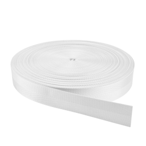 Cinta Nylon Brillosa Normal Blanco 3.8