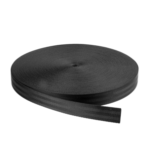Cinta Nylon Lineal Normal Negro 2.5