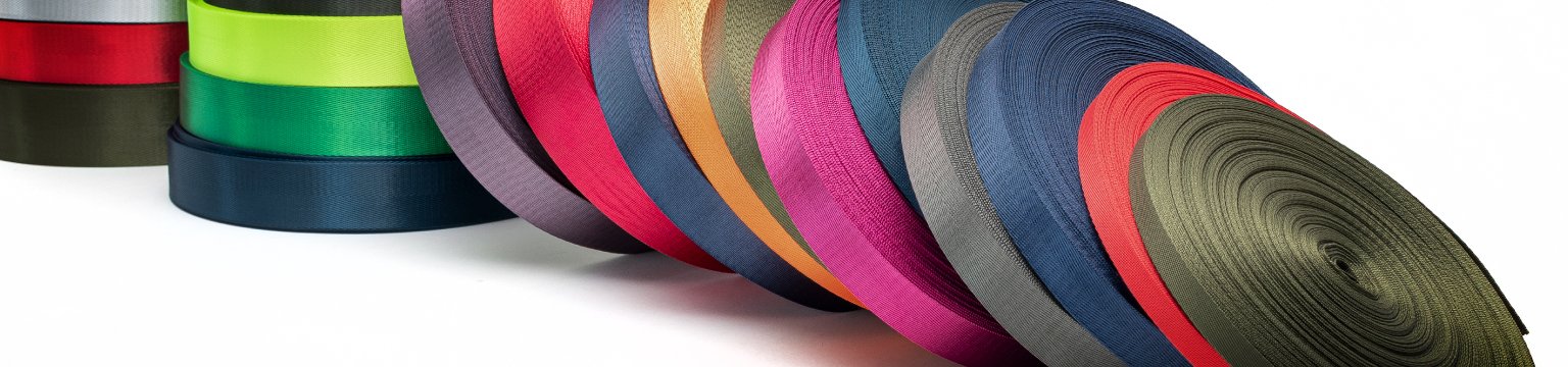 Cinta Nylon Brillosa Grabado Negro 2.5