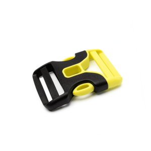 POM Tip Top Fine Negro / Amarillo Neon 3.8
