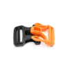 POM Tip Top Fine Negro / Naranja Neon 3.8