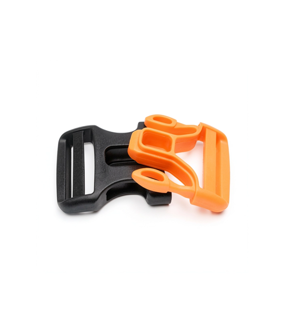 POM Tip Top Fine Negro / Naranja Neon 3.8