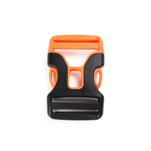 POM Tip Top Fine Negro / Naranja Neon 3.8