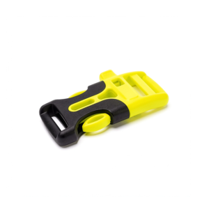 POM Tip Top Silbato Negro / Amarillo Neon 2.0